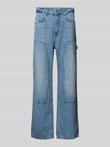 REVIEW Baggy fit jeans met hamerlus