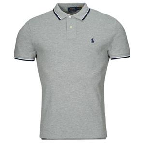 Polo Ralph Lauren  Poloshirt POLO COUPE DROITE EN COTON BASIC MESH COL FANTAISIE