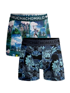 Muchachomalo Jongens 2-pack boxershorts elebudha virtualreality