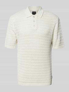 Only & Sons Poloshirt met broderie anglaise, model 'CHARLES'