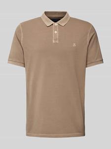 Marc O'Polo Regular fit poloshirt met labelstitching