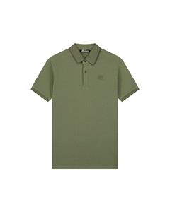 Malelions Men Signature Patch Polo - Army