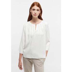 ETERNA Mode GmbH Viscose Shirt Bluse in off-white unifarben