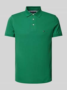 Tommy Hilfiger Slim fit poloshirt met logostitching