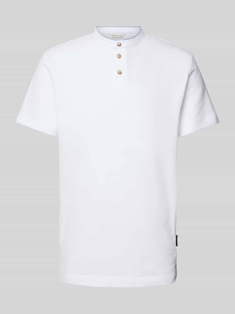 Tom Tailor Regular fit poloshirt met structuurmotief