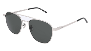 SAINT LAURENT SL 531 Unisex Zonnebril, zilver