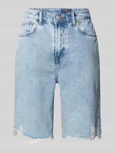 Noisy May Korte regular fit jeans in destroyed-look, model 'YTTE'