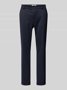 CG - Club of Gents Modern fit pantalon met riemlussen, model 'Conn'