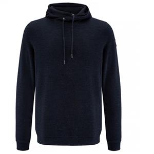 We Norwegians  Tind Hoodie - Merinohoodie, zwart/blauw