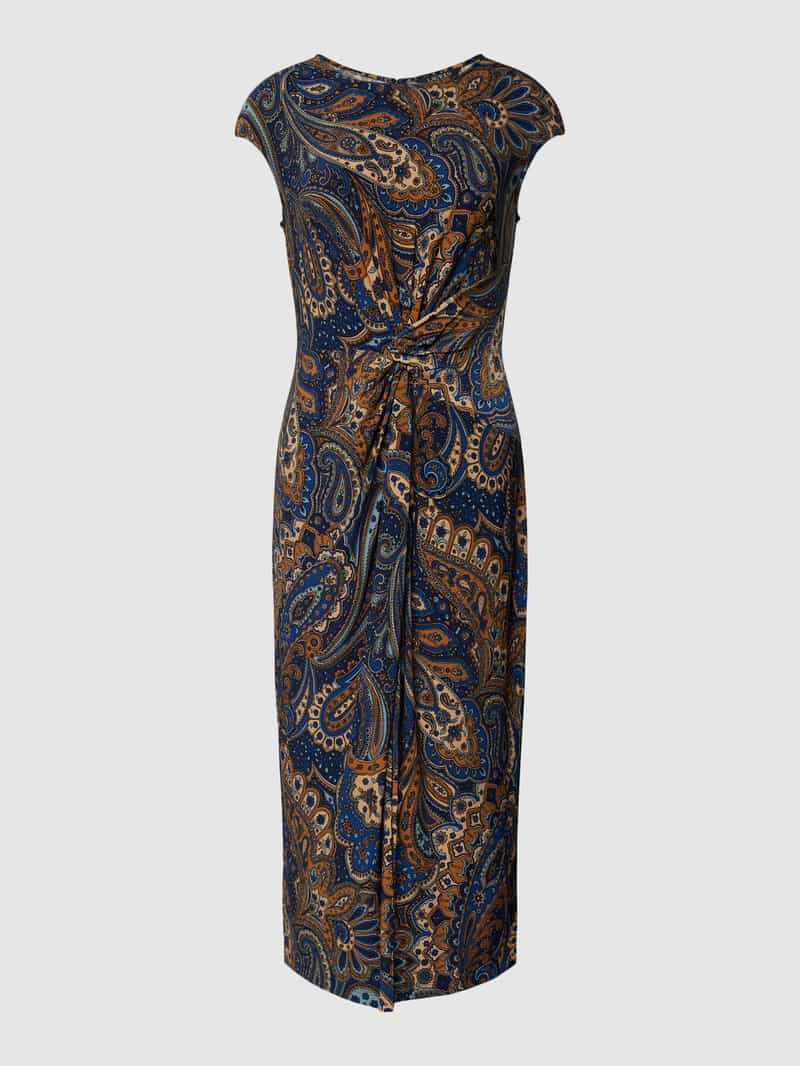 Lauren Ralph Lauren Midi-jurk met all-over motief, model 'BREGILLY'