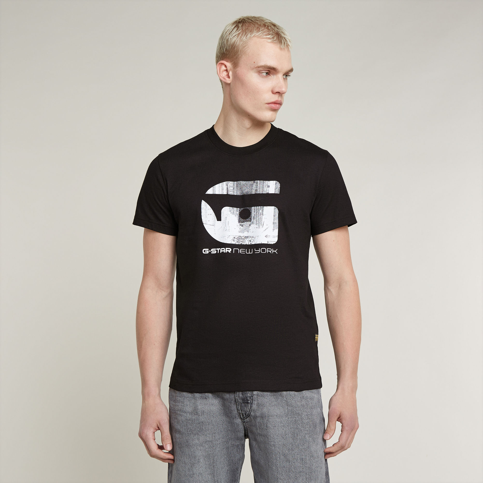 G-Star RAW New York T-Shirt - Zwart - Heren