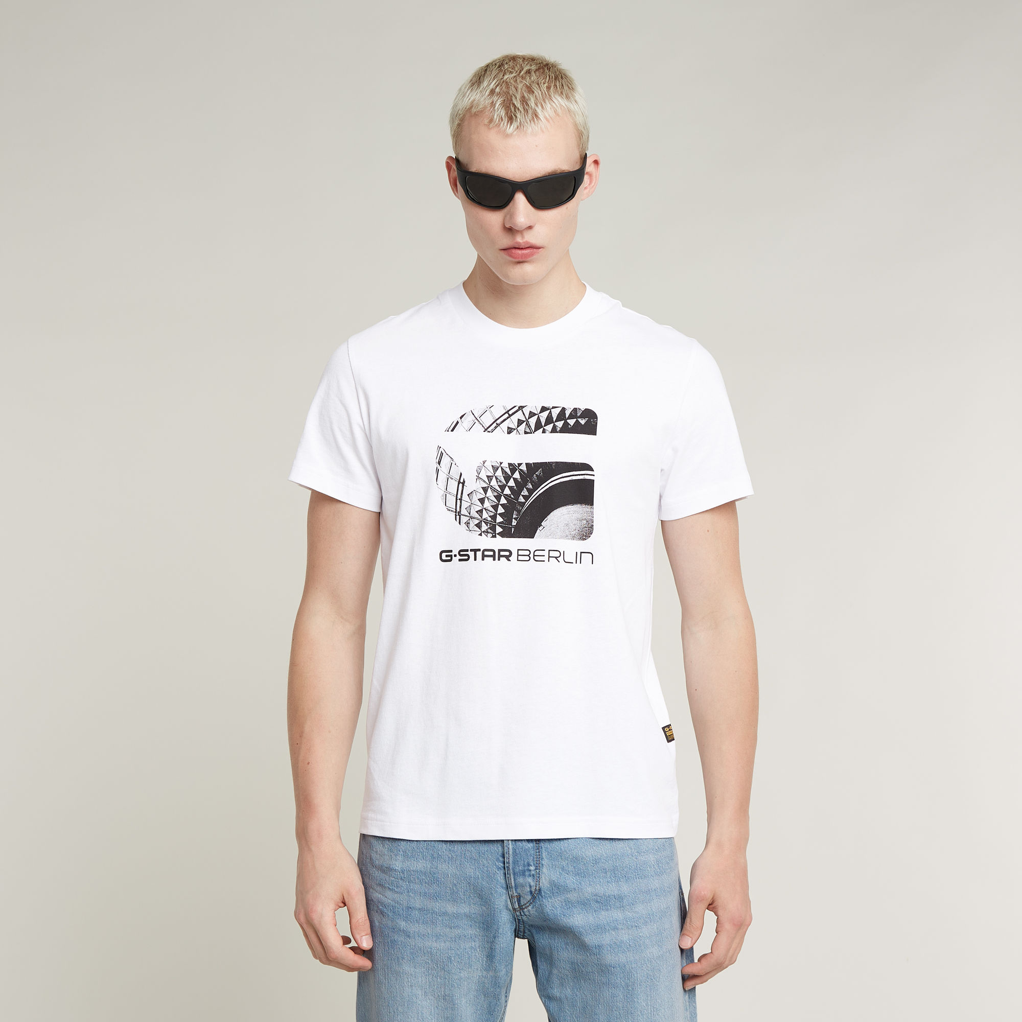 G-Star RAW Berlin T-Shirt - Wit - Heren