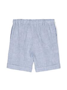 Siola Linnen shorts - Blauw