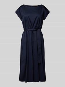Christian Berg Woman Selection Midi-jurk met strikceintuur