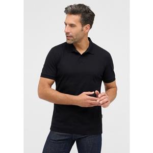 ETERNA Mode GmbH MODERN FIT Poloshirt in schwarz unifarben