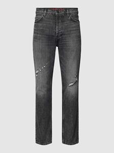 HUGO Straight leg jeans in destroyed-look, model ' 634'