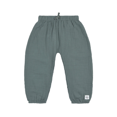 Lässig petrol Mousseline broek green