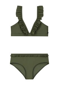 Shiwi Meisjes bikini triangel - Bella - Bos groen