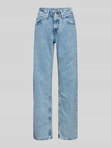 Levi's Straight leg jeans met riemlussen, model 'SUPERLOW'