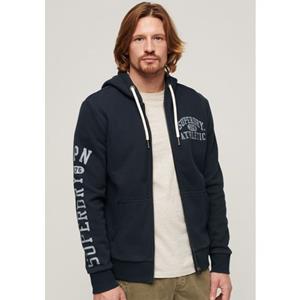 Superdry Capuchonsweatvest ATHLETIC COLL GRAPHIC ZIPHOOD