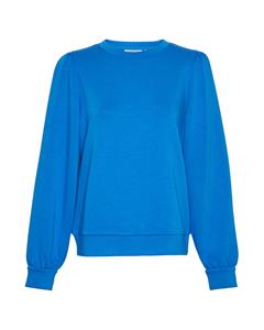 MSCH  Blauw Sweater pofmouw 
