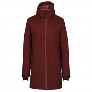 Stoic  Women's MountainWool MMXX.Uppsala Coat - Lange jas, rood
