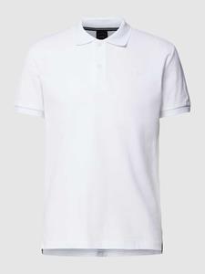 Geox Poloshirt met zijsplitten, model 'Piquee uni'