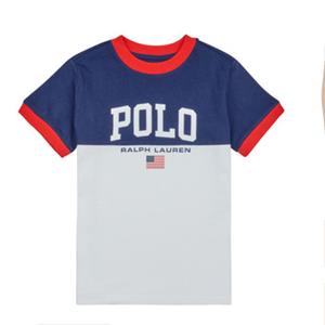 Polo Ralph Lauren T-shirt Korte Mouw  SS CN RINGER-KNIT SHIRTS-T-SHIRT