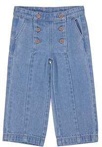 Quapi Meisjes jeans musa loose fit light blue denim
