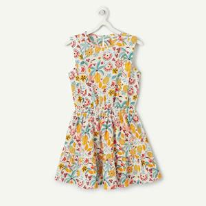TAPE A L'OEIL Mouwloze jurk met tropische print