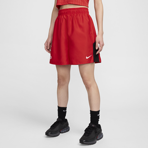 Nike Sportswear Geweven damesshorts - Rood