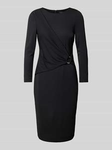 Lauren Ralph Lauren Knielange jurk in wikkellook, model 'FABIANA'
