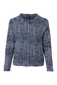 Mart Visser Vivian jacket print navy