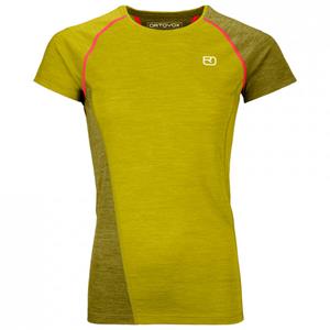 Ortovox  Women's 120 Cool Tec Fast Upward T-Shirt - Sportshirt, geel