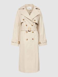 YAS Trenchcoat in effen design, model 'TERONIMO'