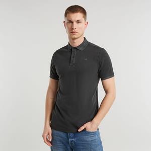 G-Star RAW Dunda Overdyed Slim Polo - Zwart - Heren