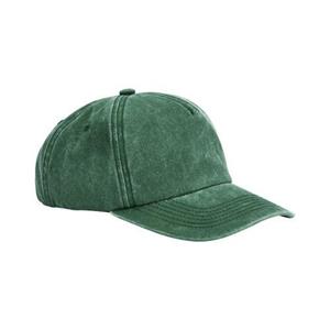 Beechfield Vintage Washed 5 Panel Relaxed Fit Baseball Cap