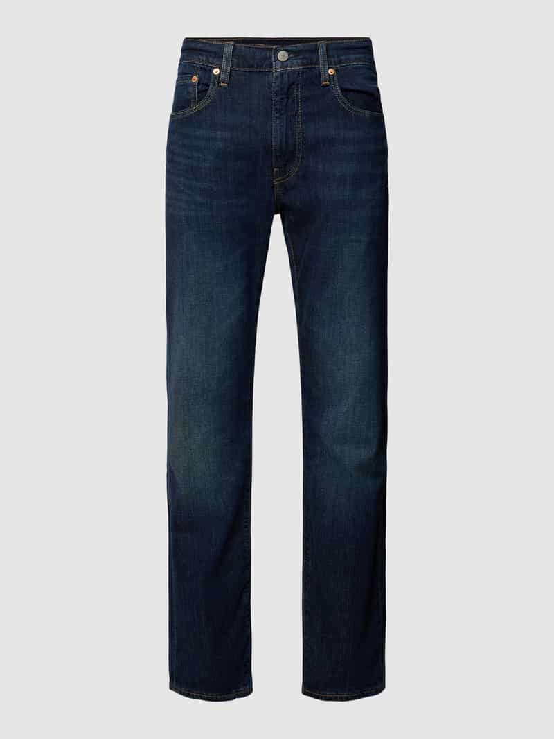 Levi's Tapered fit jeans met 5-pocketmodel, model '502 TAPER DARK INDIGO'