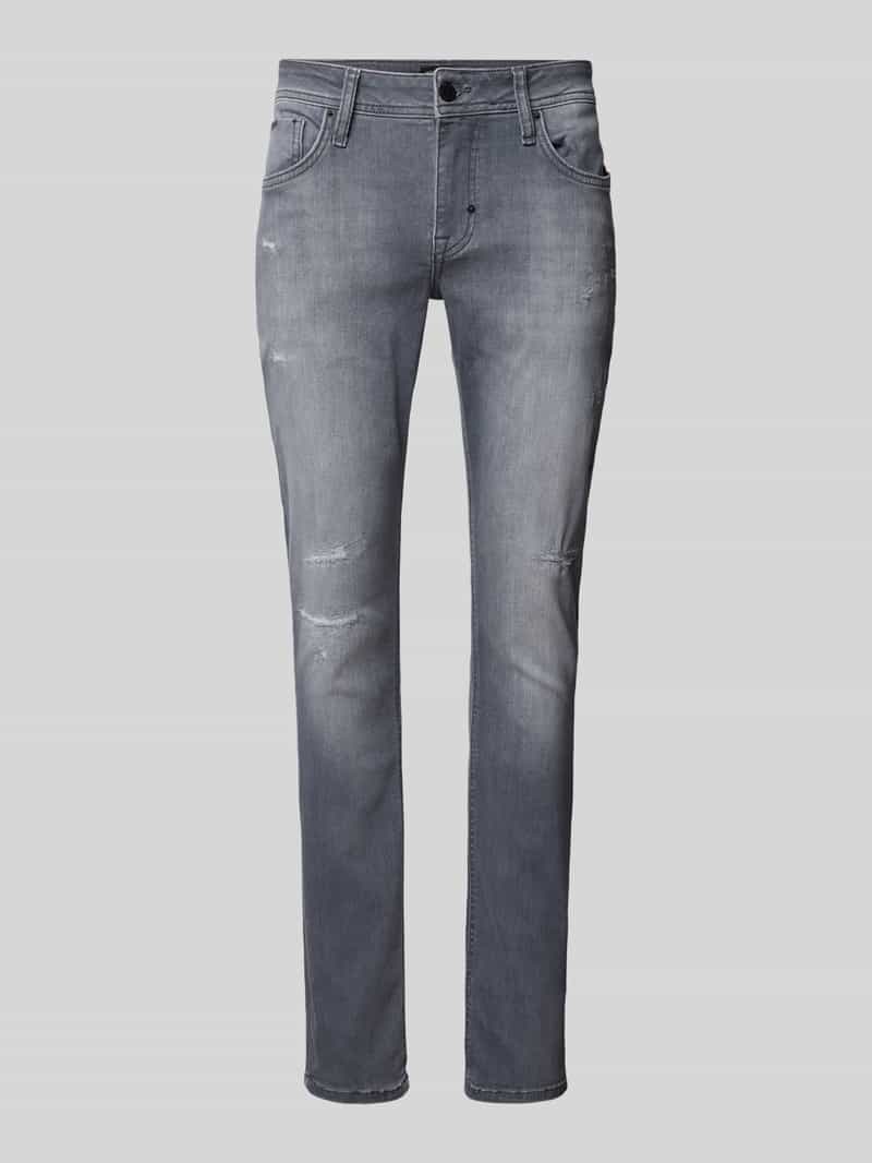Antony Morato Tapered fit jeans in destroyed-look