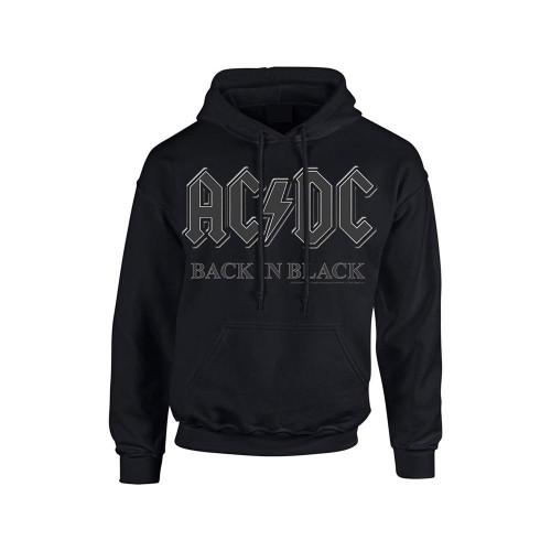 AC/DC Unisex Adult Back In Black Hoodie