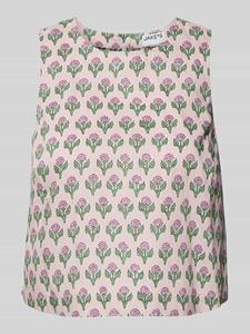 Jake*s Casual Blousetop met bloemenmotief