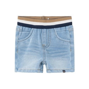 Name it Shorts Light Denim Lang Nbmsilas Blauw Denim