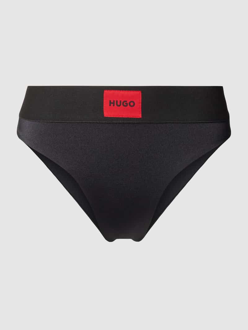 HUGO Bikinibroekje met labelpatch, model 'HANA'