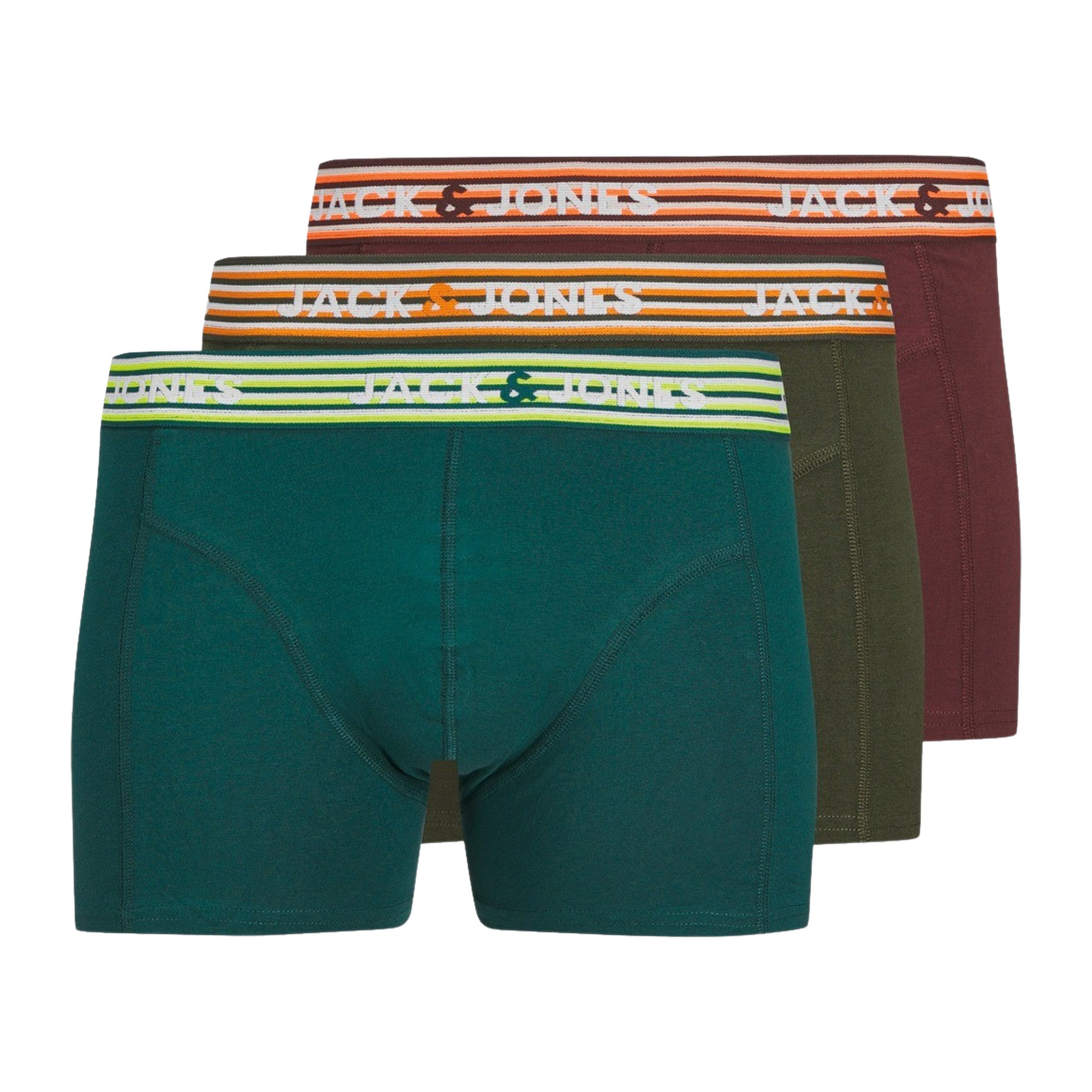 Jack & Jones Darvin Solid Trunk Boxershorts Jongens (3-pack)