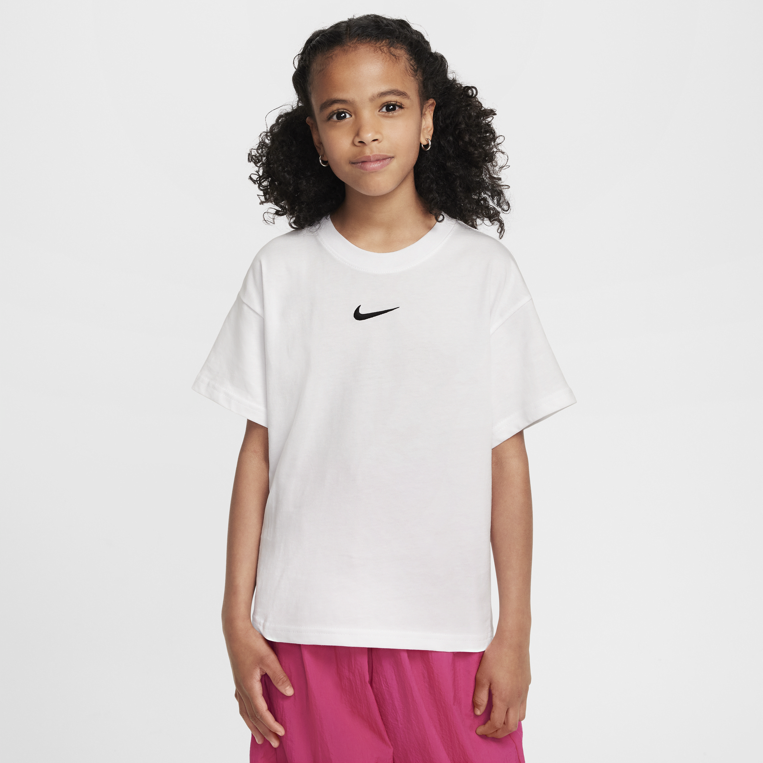 Nike Sportswear Essential T-shirt voor meisjes - Wit