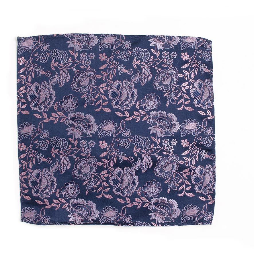 Tresanti Balto | silk pocket square with floral print |