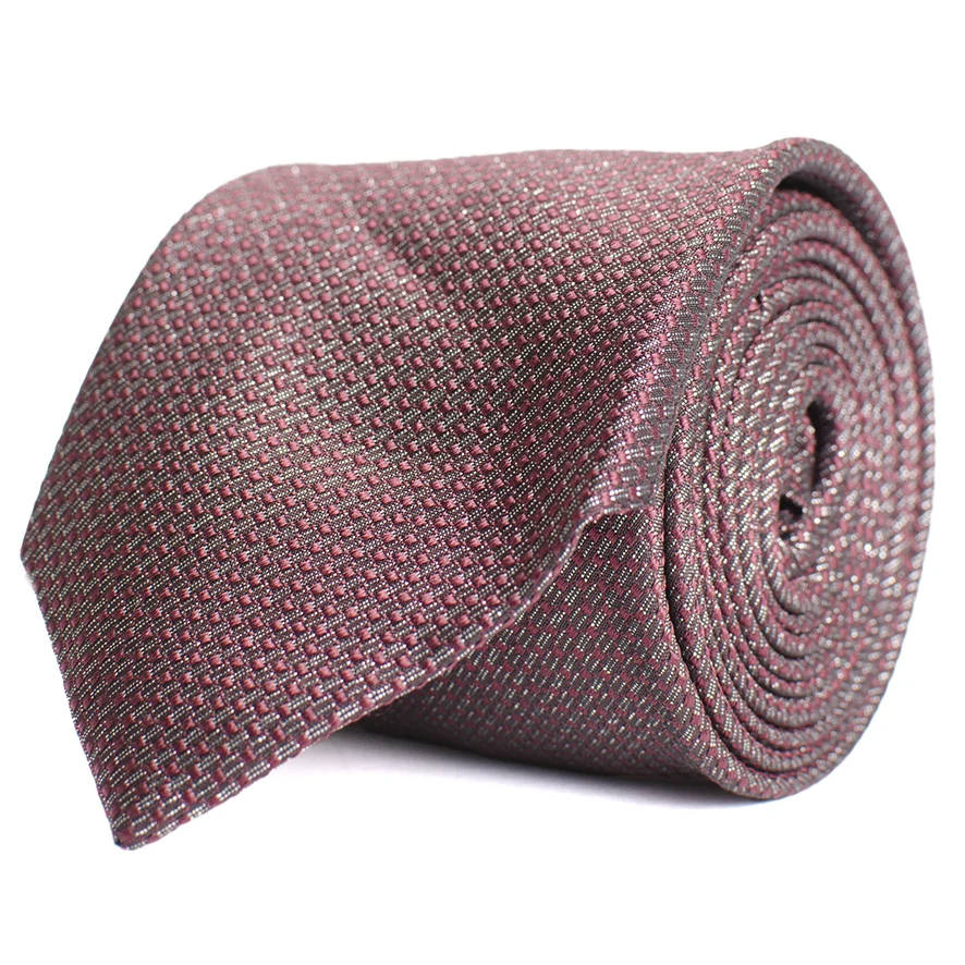 Tresanti Bengo | checked silk tie with lurex |