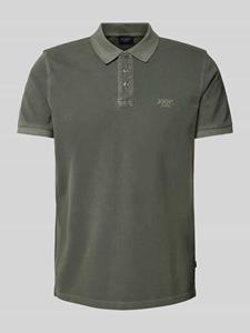 JOOP! JEANS Regular fit poloshirt met labelstitching, model 'Ambrosio'