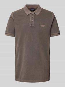 JOOP! JEANS Regular fit poloshirt met labelstitching, model 'Ambrosio'