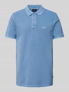 JOOP! JEANS Regular fit poloshirt met labelstitching, model 'Ambrosio'